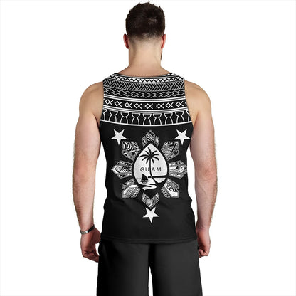 Guam Seal With Philippines Filipinos Sun Tank Top Tribal Island