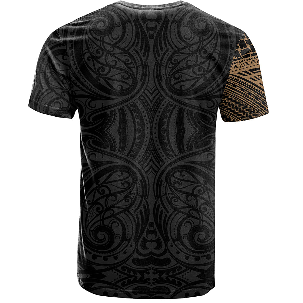 Samoa Tribal Maori Tattoo Roman Reigns T-Shirt Gold