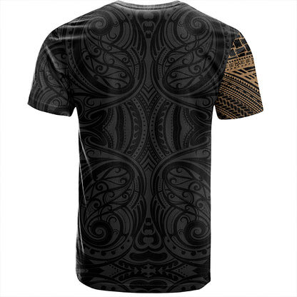 Samoa Tribal Maori Tattoo Roman Reigns T-Shirt Gold