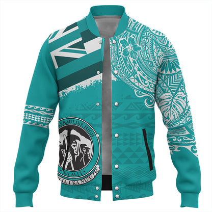 Hawaii Baseball Jacket King Kekaulike High School With Crest Style