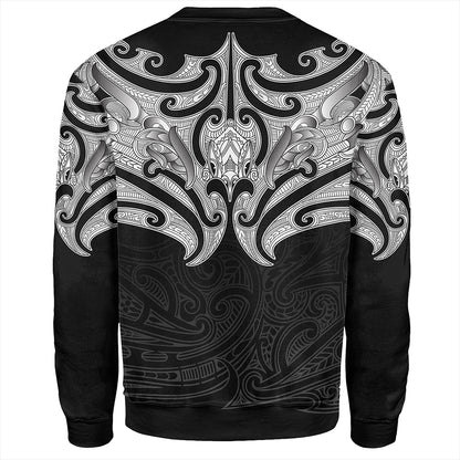New Zealand Sweatshirt Maori Pattern