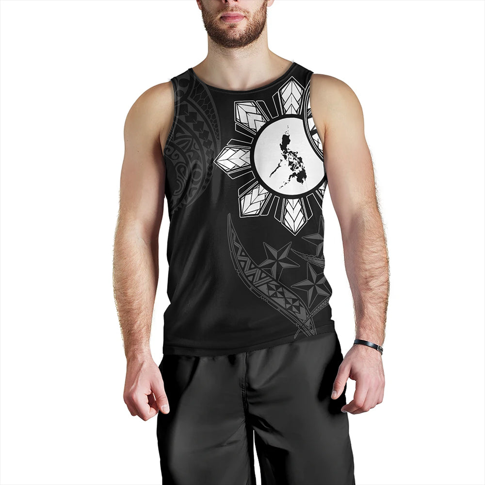 Philippines Tank Top Tribal Sun In My Heart