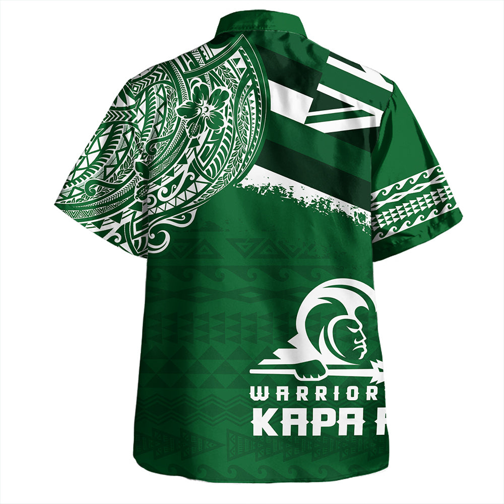 Hawaii Hawaiian Shirt Kapaa High School With Crest Style