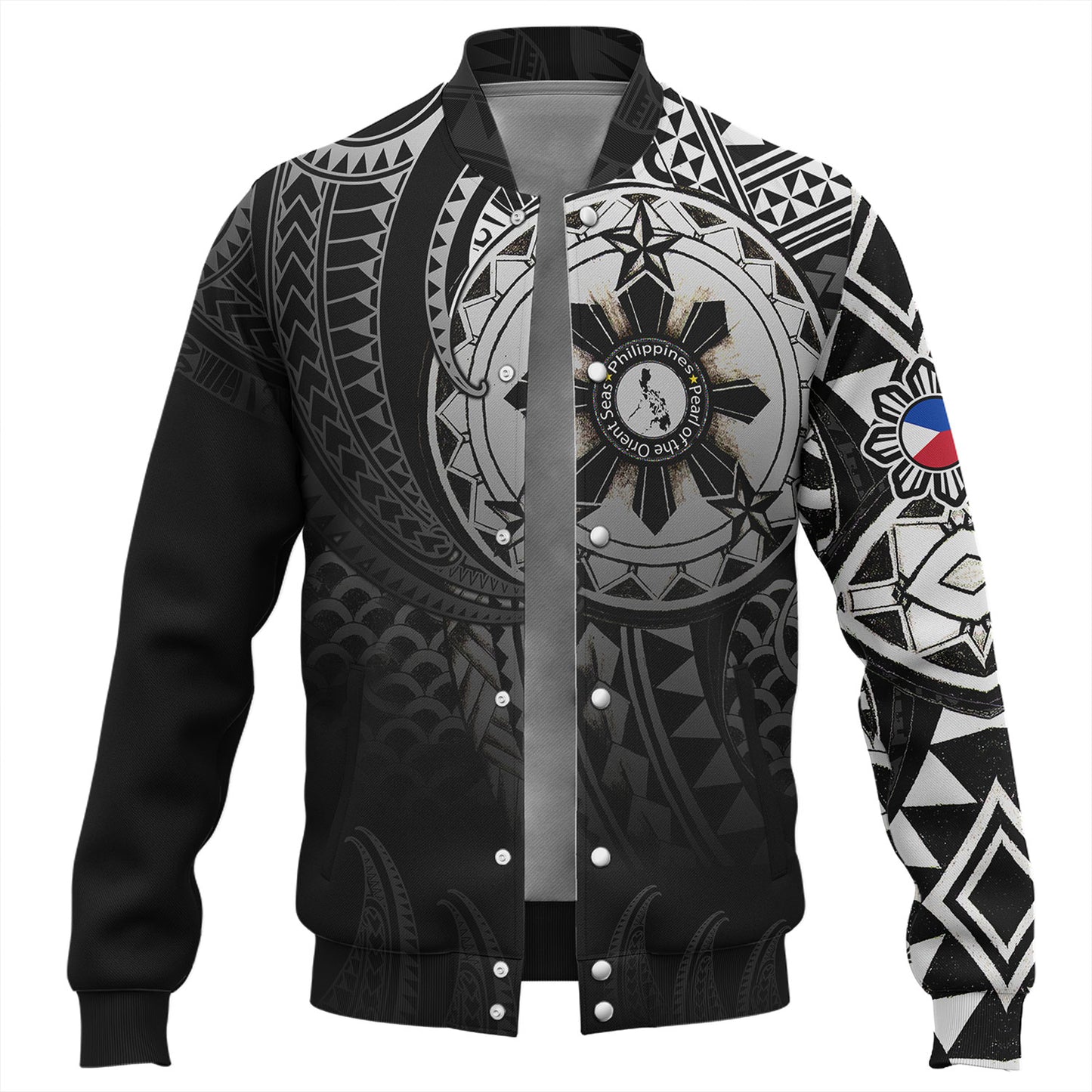 Philippines Baseball Jacket Pearl of the Orient Seas