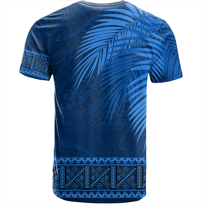 Samoa T-Shirt Masi Dobby Fabric Leaves