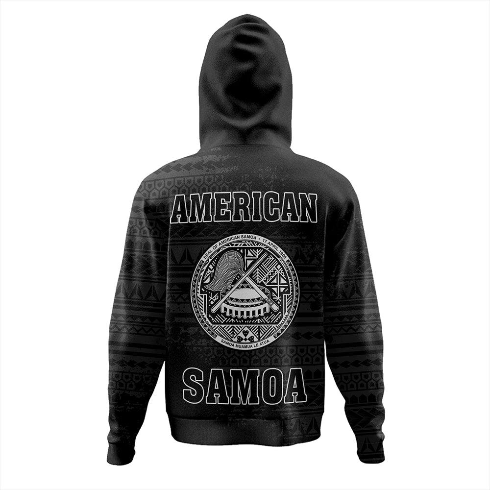 Seal American Samoa Hoodie Grunge Simple Style