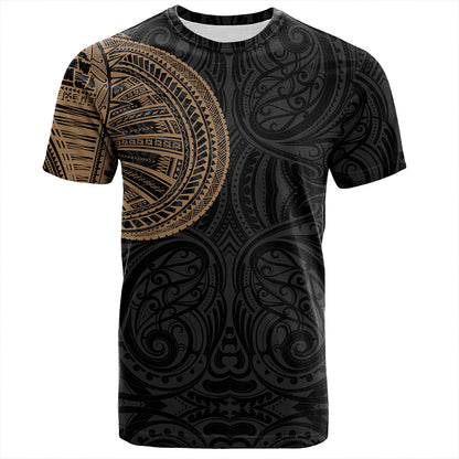 Samoa Tribal Maori Tattoo Roman Reigns T-Shirt Gold