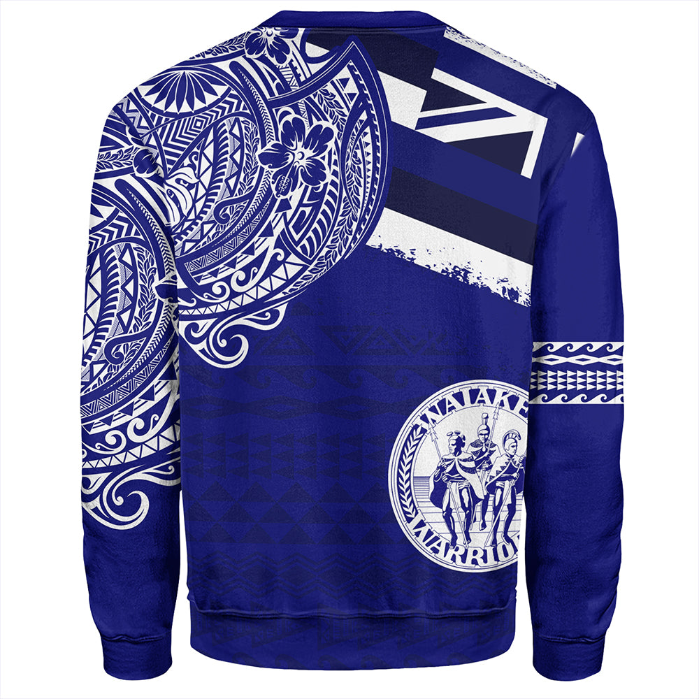Hawaii Sweatshirt Waiakea High School With Crest Style