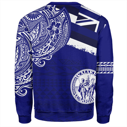 Hawaii Sweatshirt Waiakea High School With Crest Style