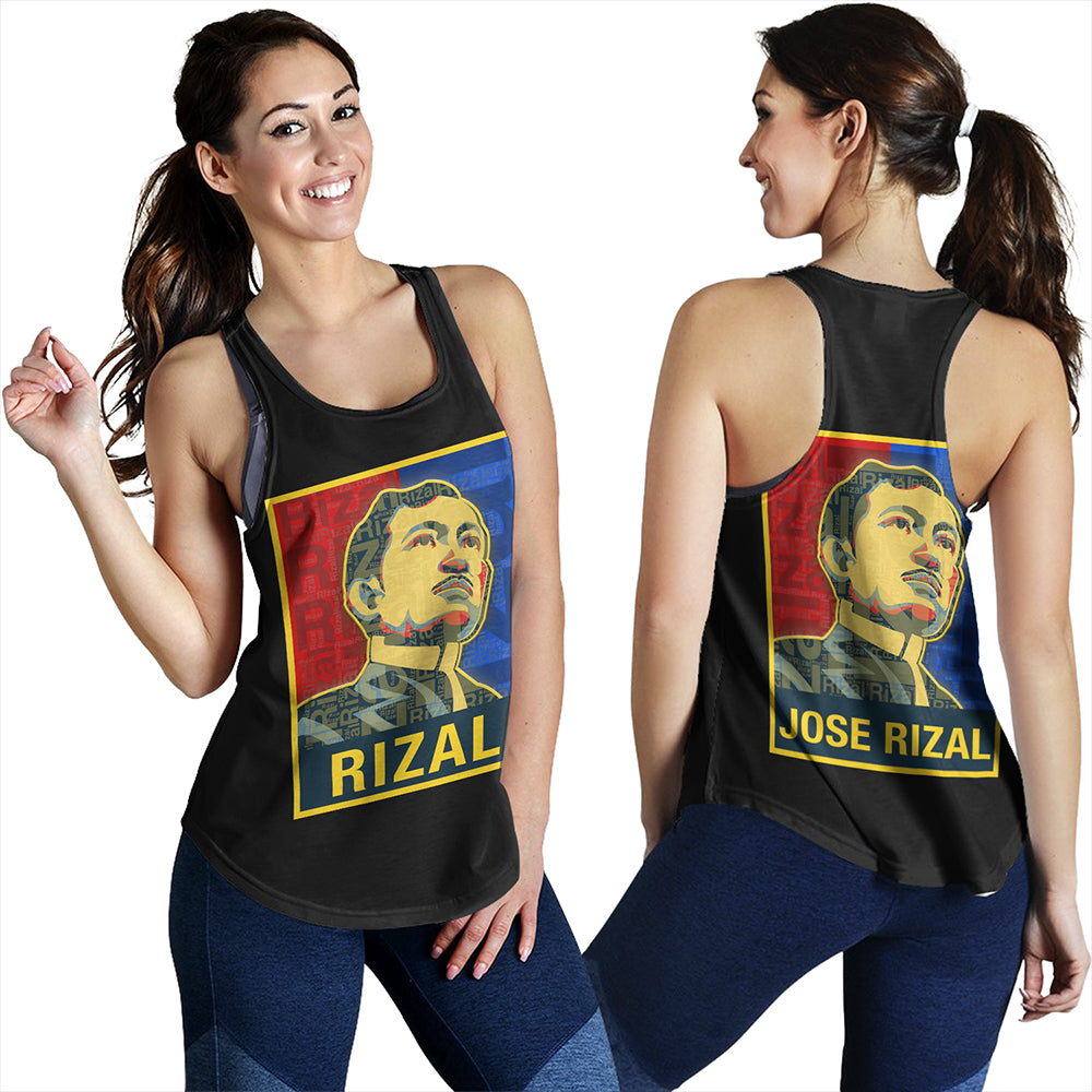 Philippines Women Tank Rizal Day Flag