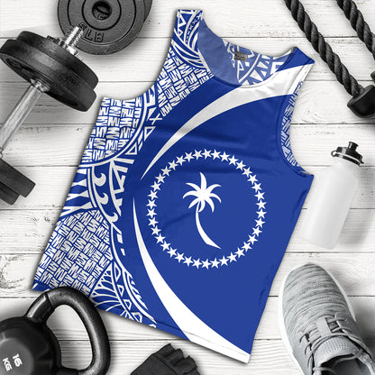 Chuuk Tank Top Coat Of Arm Lauhala Circle