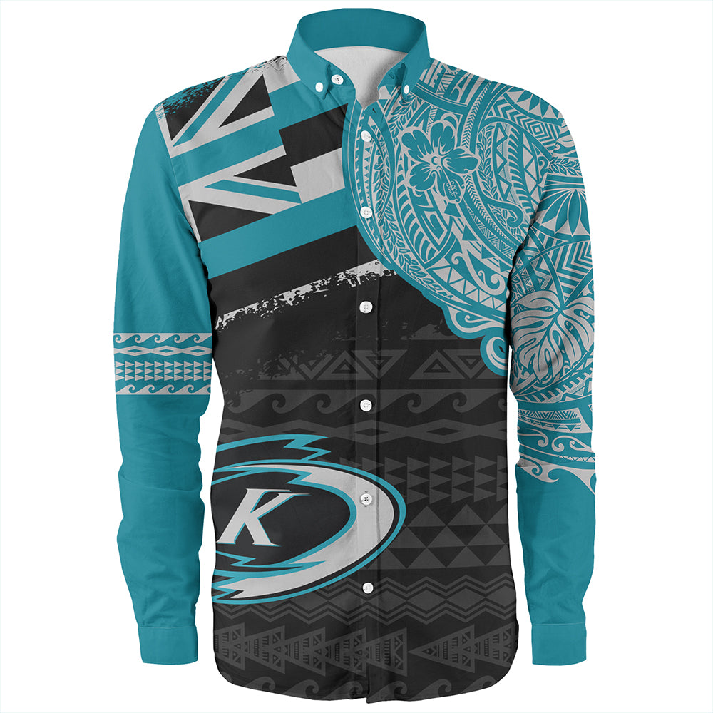 Hawaii Long Sleeve Shirt Kapolei High School With Crest Style