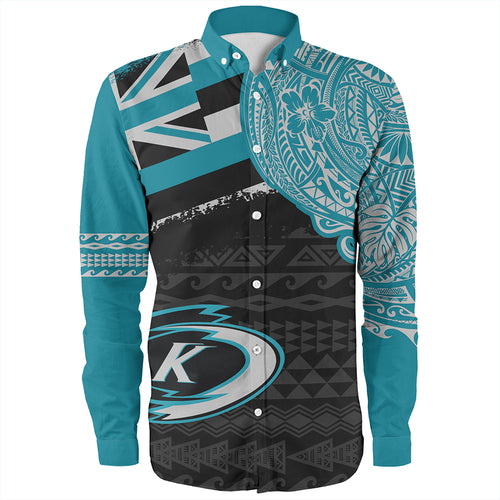 Hawaii Long Sleeve Shirt Kapolei High School With Crest Style