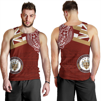 Hawaii Tank Top James B. Castle High School With Crest Style