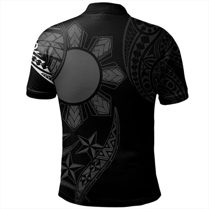 Philippines Polo Shirt Tribal Sun In My Heart