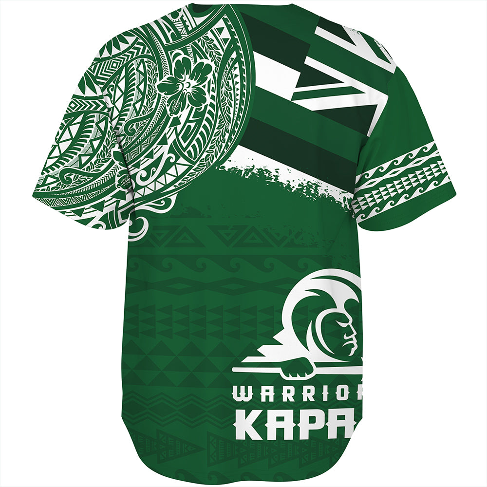 Hawaii Baseball Shirt Kapaa High School With Crest Style