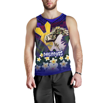 Philippines Filipinos Tank Top Custom Philippine Sun And Eagles Summer Vibes