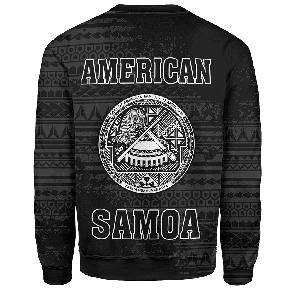 Seal American Samoa Sweatshirt Grunge Simple Style