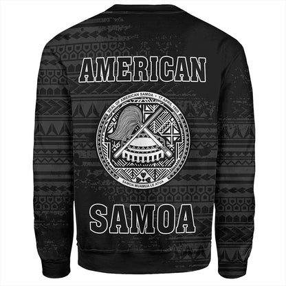 Seal American Samoa Sweatshirt Grunge Simple Style