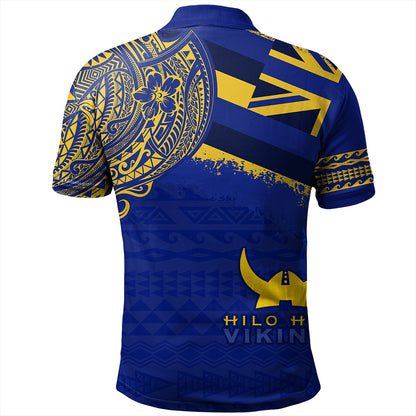 Hawaii Polo Shirt Hilo High School With Crest Style