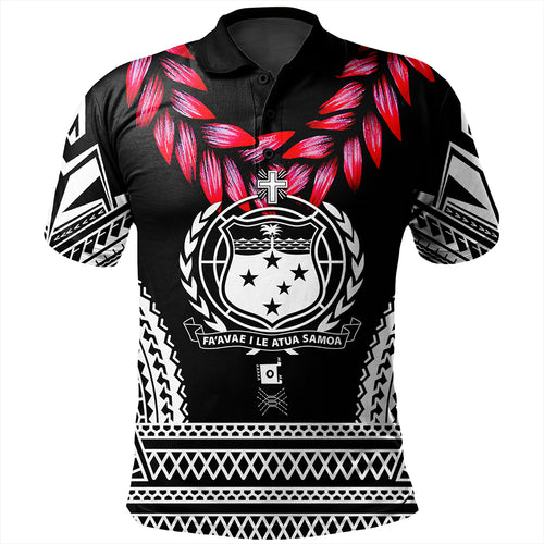 The Samoan Chief Polo Shirt Black