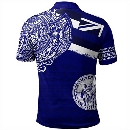 Hawaii Polo Shirt Waiakea High School With Crest Style