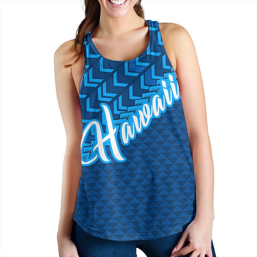 Hawaiian Women Tank Kanaka Maoli Kakau Style