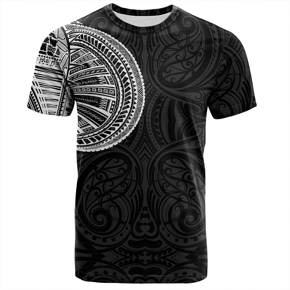 Samoa Tribal Maori Tattoo Roman Reigns T-Shirt White