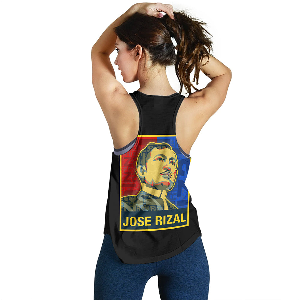 Philippines Women Tank Rizal Day Flag