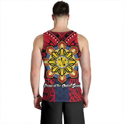 Philippines Tank Top The Story of Lapu-Lapu Pearl of the Orient Seas Tribal Pride