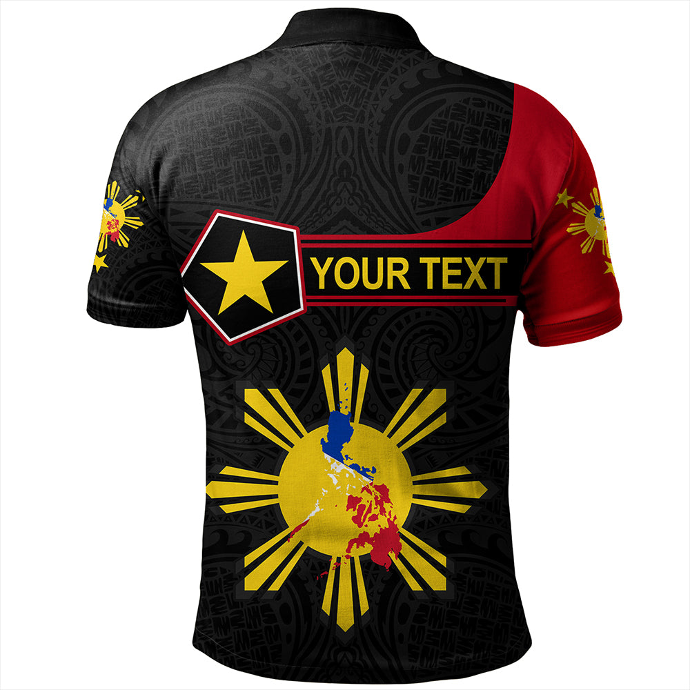 Philippines Polo Shirt Custom Polynesian Filipino Simple Style