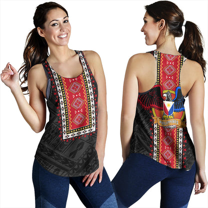 Philippines Women Tank Ethnic Traditional Eagle Style