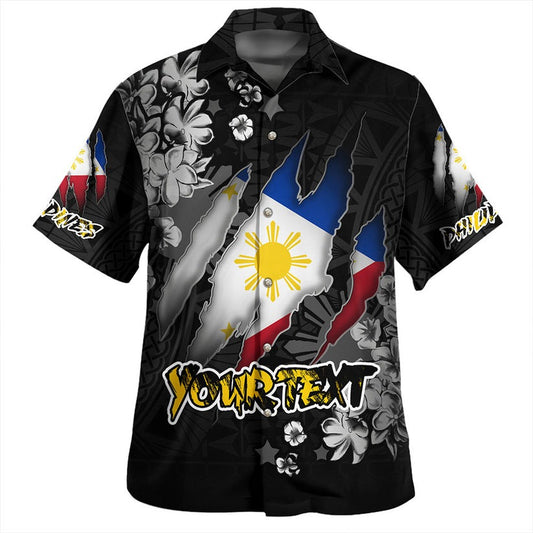 Philippines Custom Hawaiian Shirt Filipino Heritage Blood Inside Me