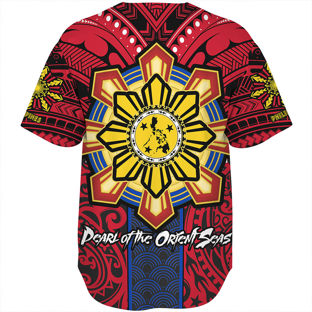 Philippines Baseball Shirt The Story of Lapu-Lapu Pearl of the Orient Seas Tribal Pride