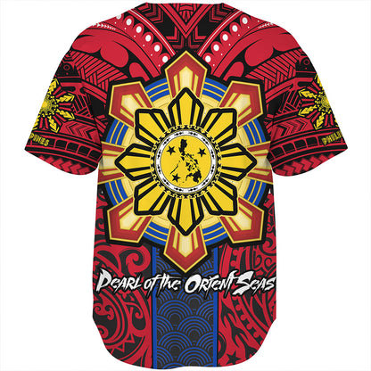 Philippines Baseball Shirt The Story of Lapu-Lapu Pearl of the Orient Seas Tribal Pride