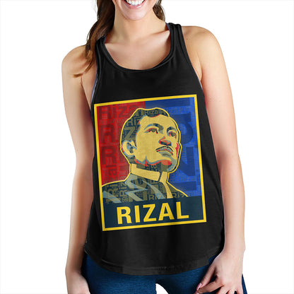 Philippines Women Tank Rizal Day Flag