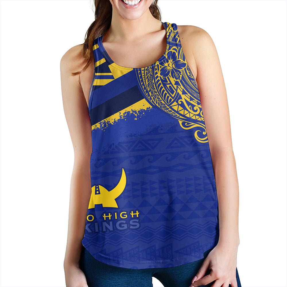 Hawaii Women Tank Hilo High School With Crest Style