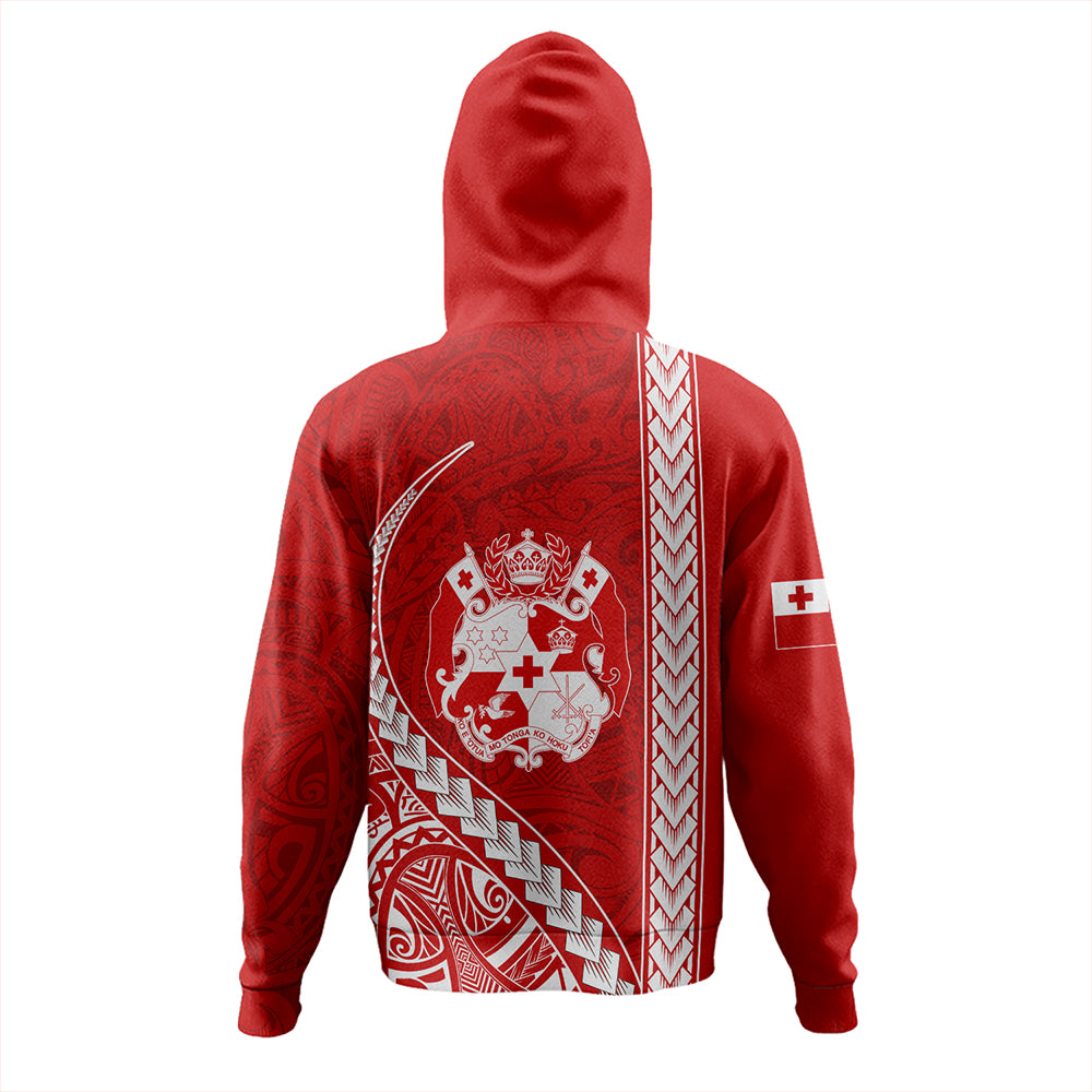 Tonga Hoodie Tribal Polynesian Coat Of Arms