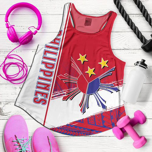Philippines Women Tank Sun Star Quartar Style