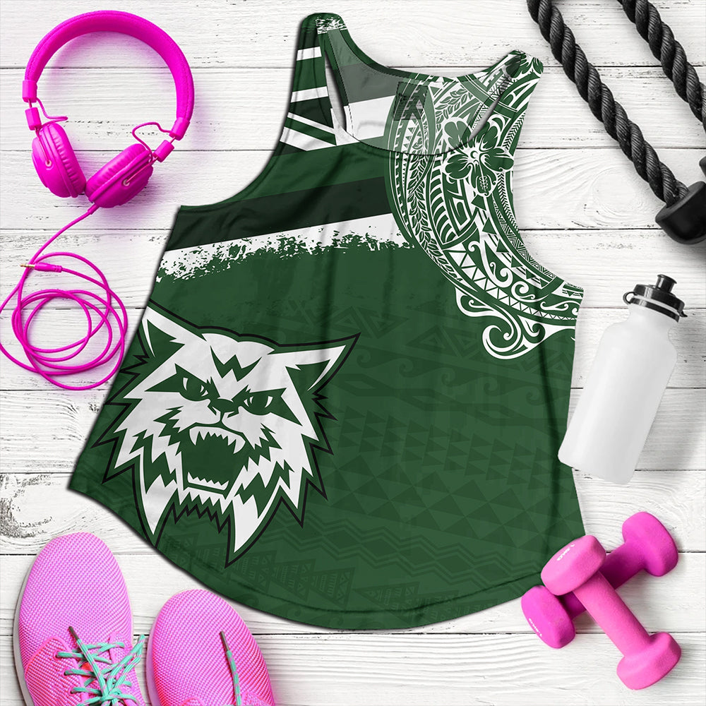 Hawaii Women Tank Konawaena High School With Crest Style