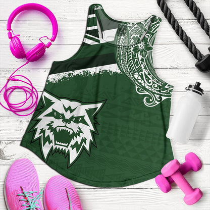Hawaii Women Tank Konawaena High School With Crest Style