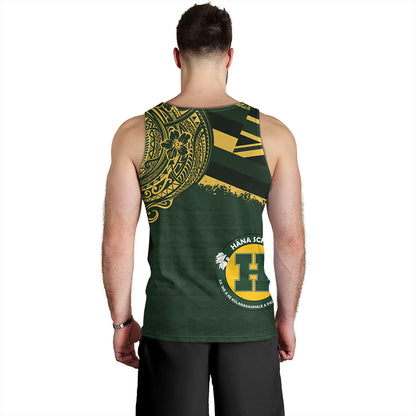Hawaii Tank Top Hana High And Elementary School With Crest Style
