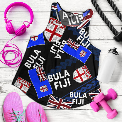 Fiji Women Tank Flag Outfit Free Style