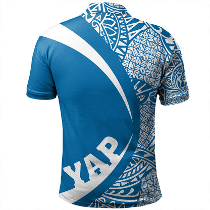 Yap Polo Shirt Coat Of Arm Lauhala Circle
