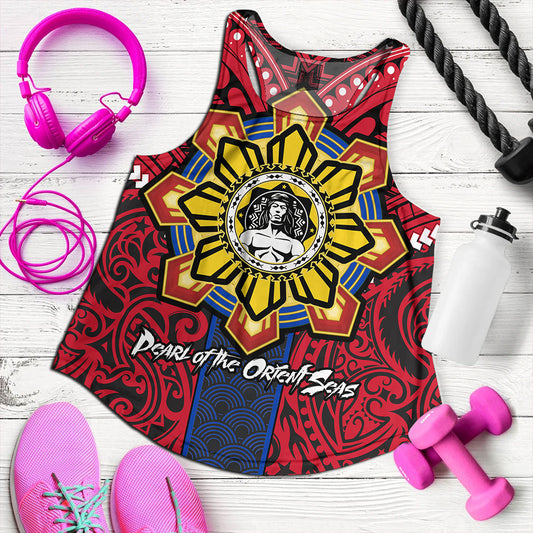 Philippines Women Tank The Story of Lapu-Lapu Pearl of the Orient Seas Tribal Pride