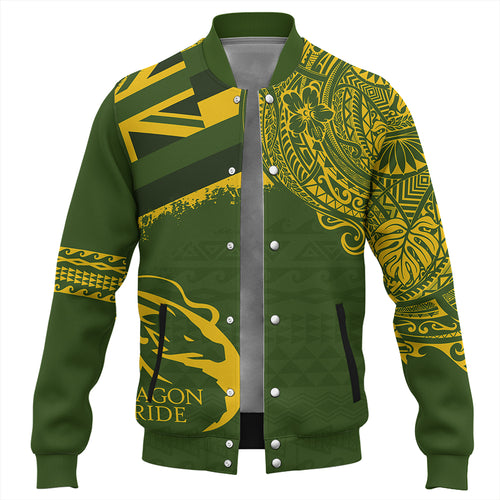 Hawaii Baseball Jacket Honokaa High And Intermediate School With Crest Style
