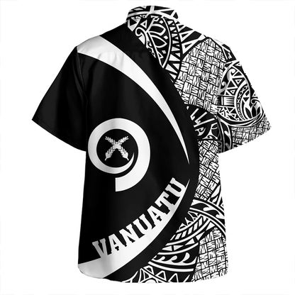 New Caledonia Hawaiian Shirt Coat Of Arm Lauhala Circle