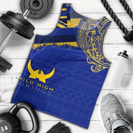 Hawaii Tank Top Hilo High School With Crest Style