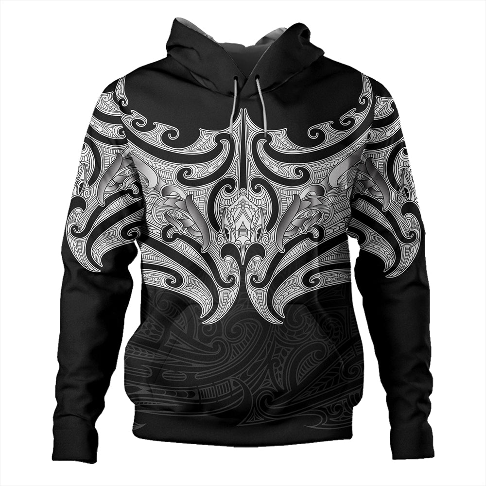 New Zealand Hoodie Maori Pattern
