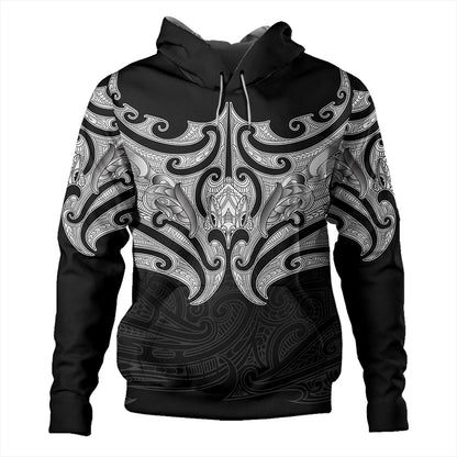 New Zealand Hoodie Maori Pattern